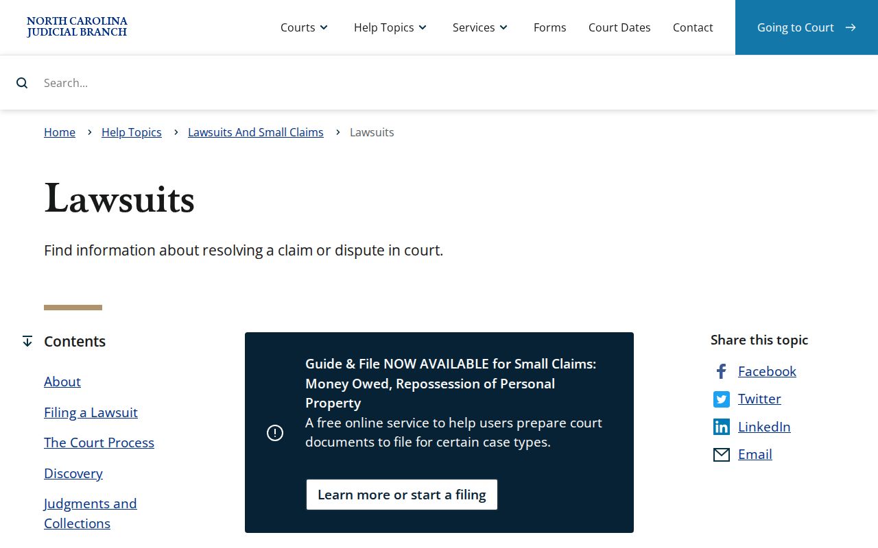 Martin civil docket lawsuit and court jurisdiction overview
