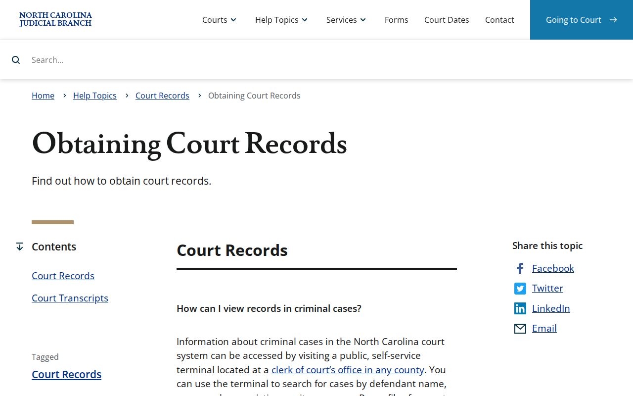 Martin County court records official inspection and copy guidance