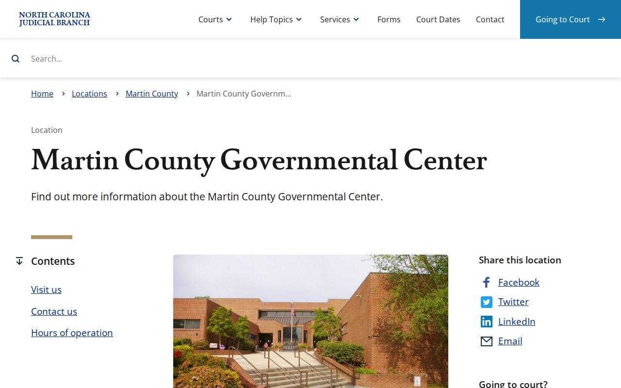 Martin County court docket Governmental Center
