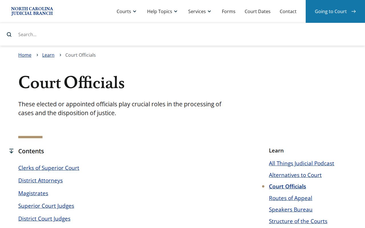 Martin County court docket court officials information